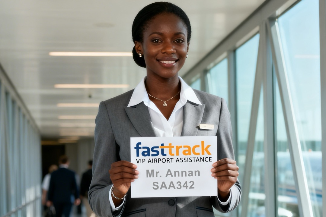 How will my African Airport Greeter assist me?